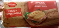 Fettine di formaggio fuso