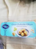 1001 Deligths Greek chalkidiki olives stuffed with humus