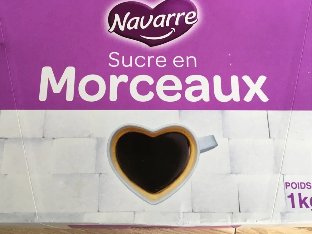 Sucre en morceaux