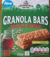 Barres Granola au sirop d'érable