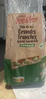 Pain de mie grandes tranches 7 cereales