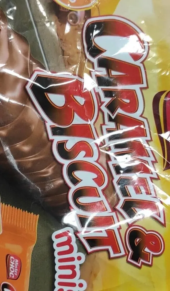 Caramel & biscuit