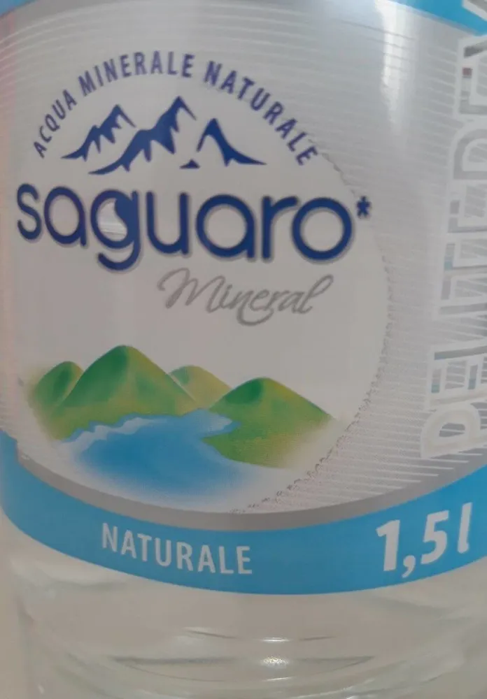 Acqua minerale naturale Saguaro