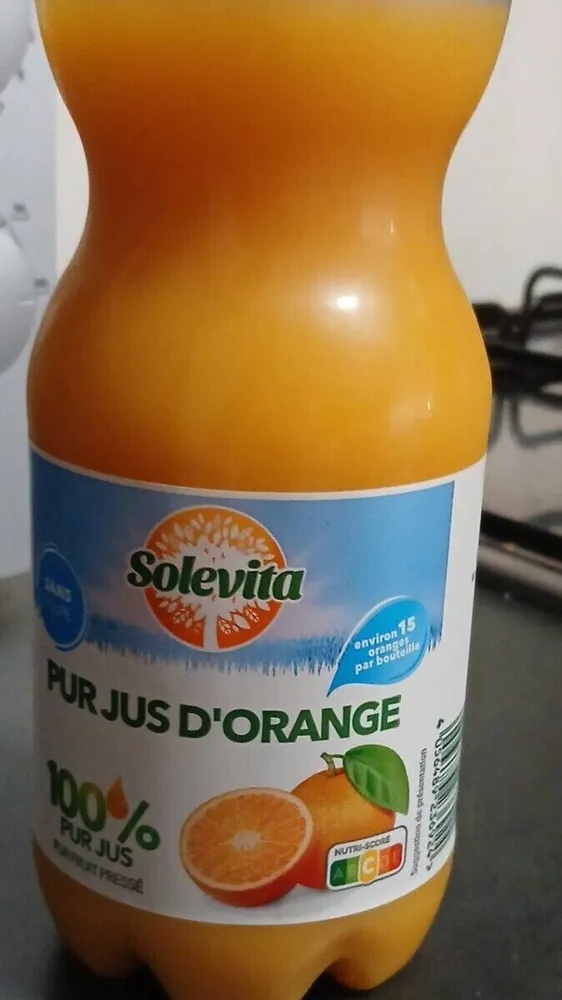jus d orange solevita