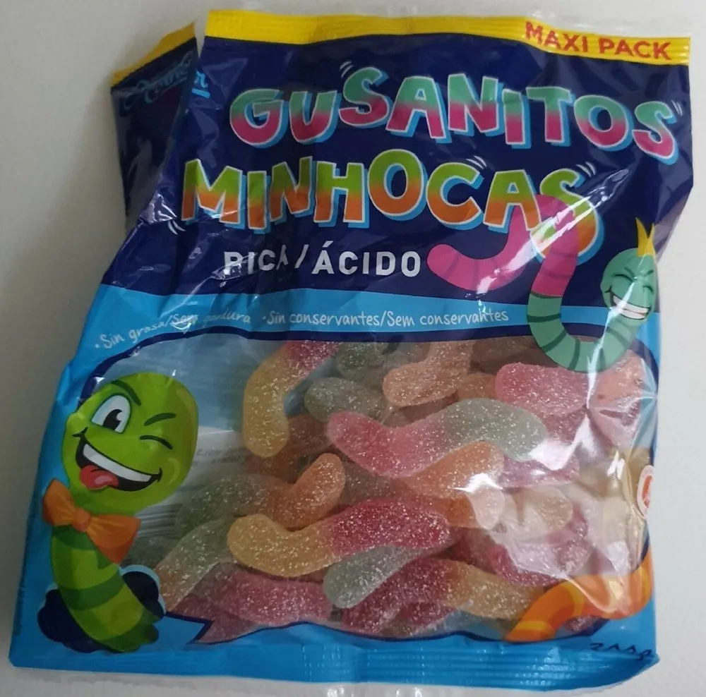 Gusanitos ácido MAXI PACK