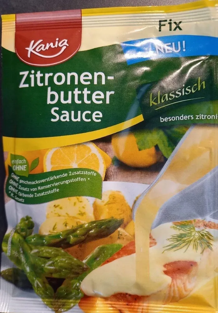 Zitronenbuttersauce