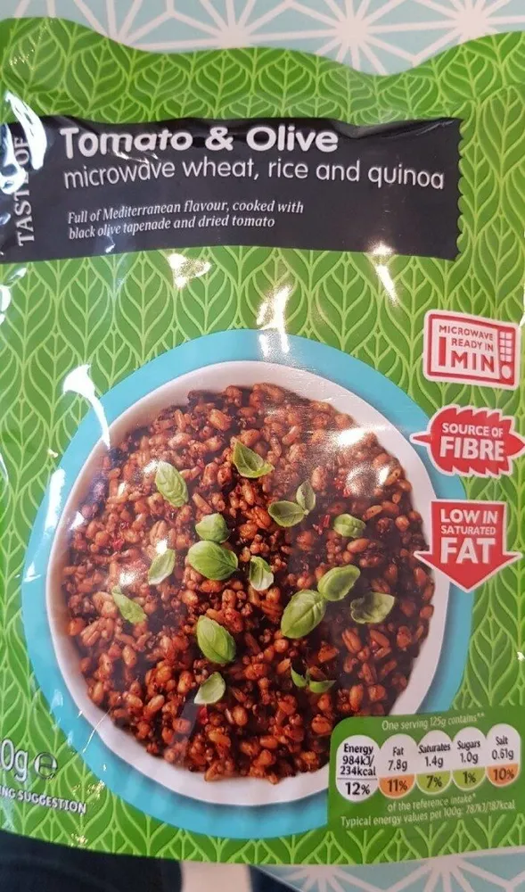 Quinoa Tomate-Oliven