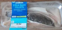 Sea bass fillets