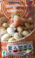 Blanched almonds