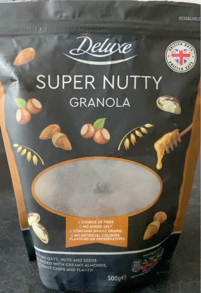 SUPER NUTTY GRANOLA