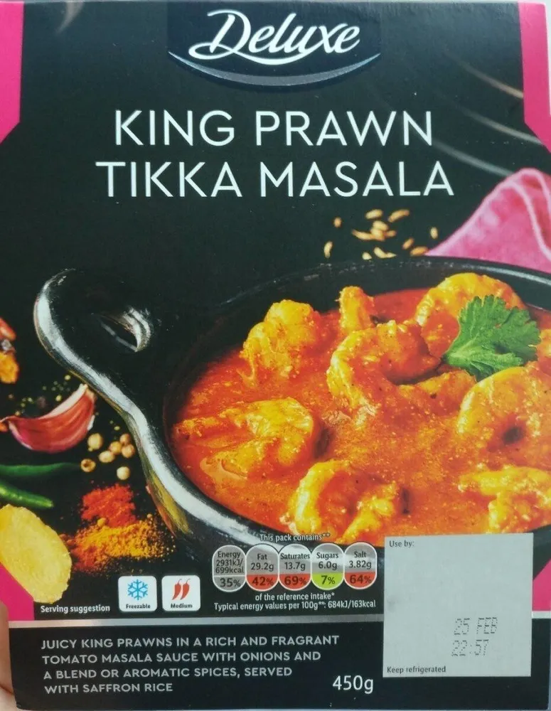 King Prawn Tikka Masala