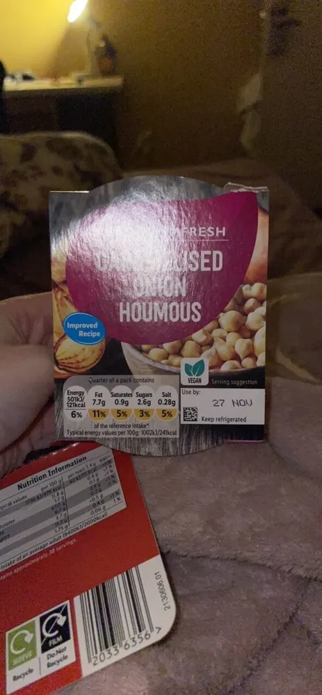Caramelised Onion Houmous