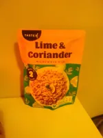 Lime & coriander microwave rice