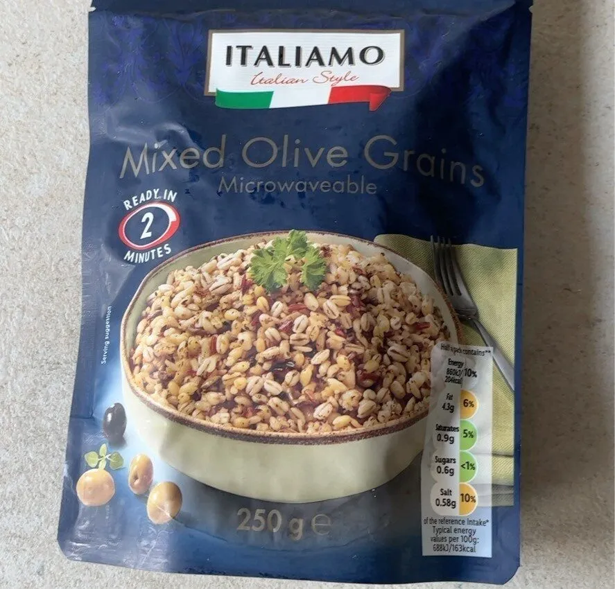 Mixed Olive Grains