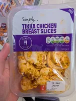 Simply Tikka Chicken Breast Slices