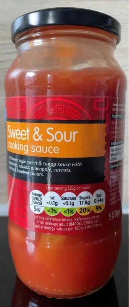 Sweet & Sour, cooking sauce