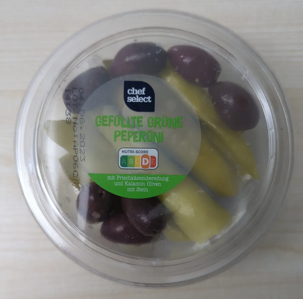 Gefüllt Grüne Peperoni