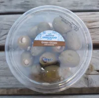 Green Olives with almonds