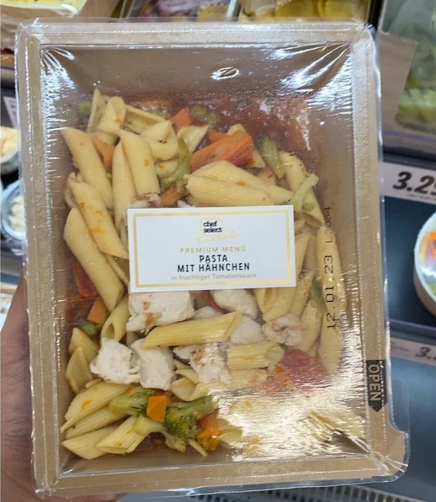 Pasta mit Hähnchen