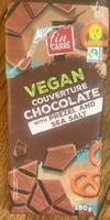 Vegan Couverture Chocolat with Prezel and sea salt