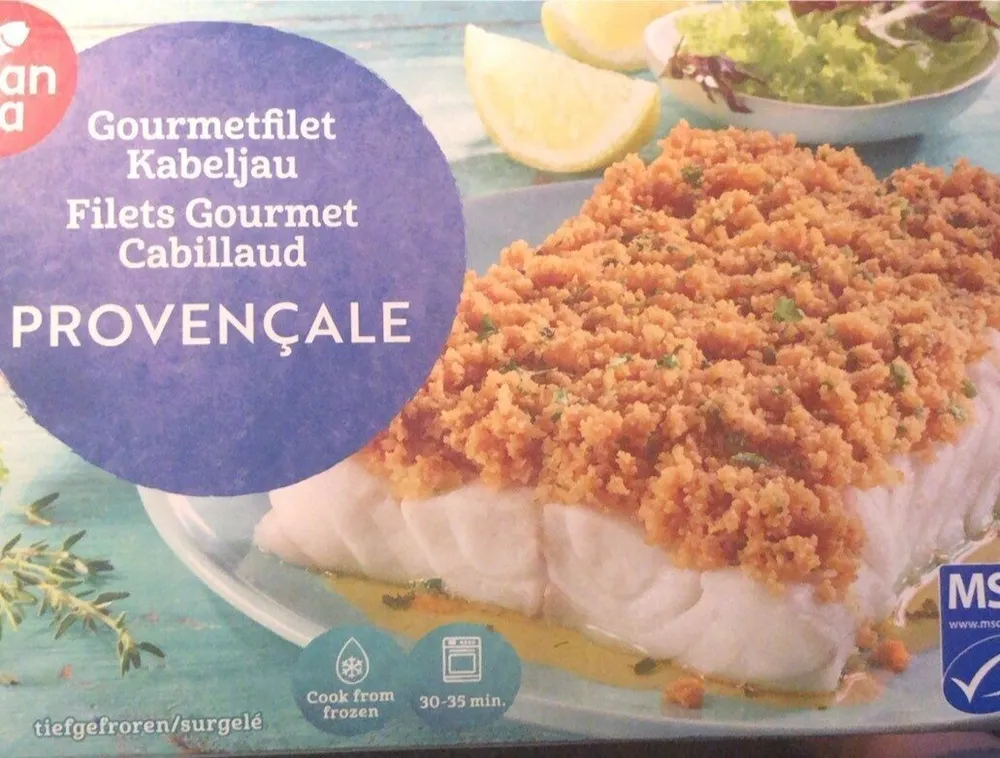 Filets gourmands cabillaud provencale