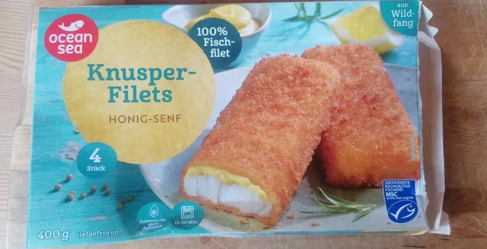 K Honig -Senf Knusperfilets