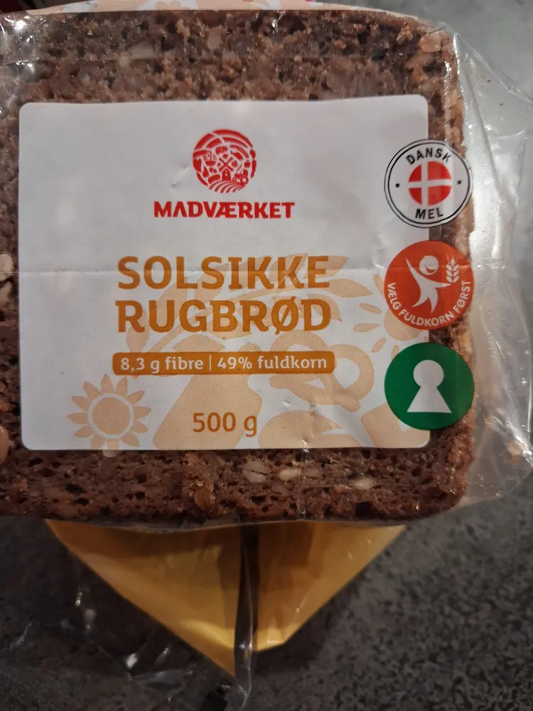 Solsikke Rugbrød