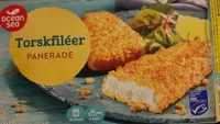 Torskfiléer - Panerade