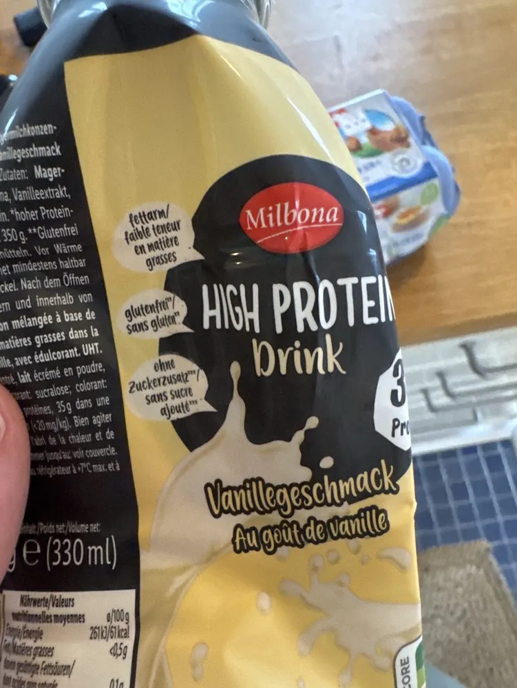 High Protein Drink Vanille