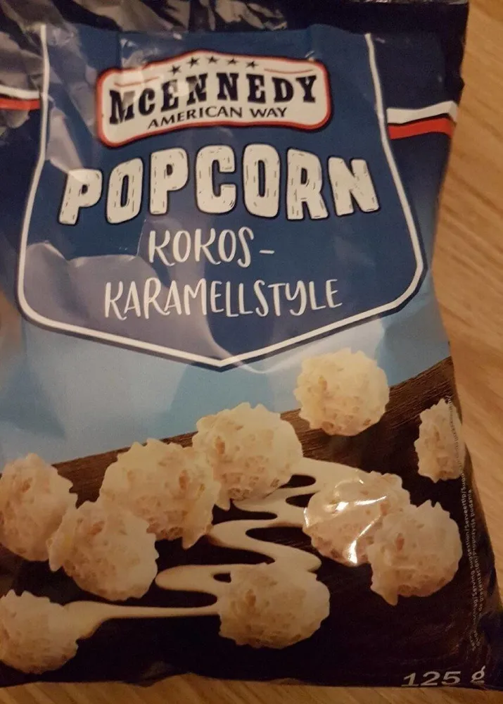 Popcorn Kokos-Karamellstyle