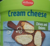 Cream cheese Chives and Onions