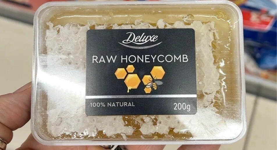 Raw honeycomb