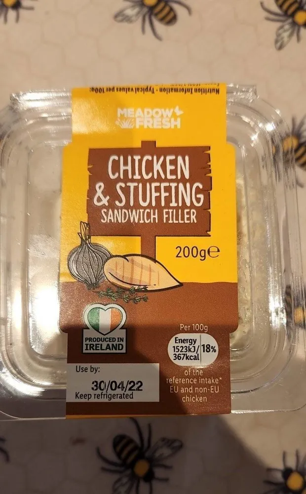 Chicken and stuffing