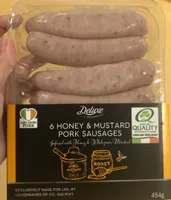 6 Honey & Mustard Irish Pork Sausages