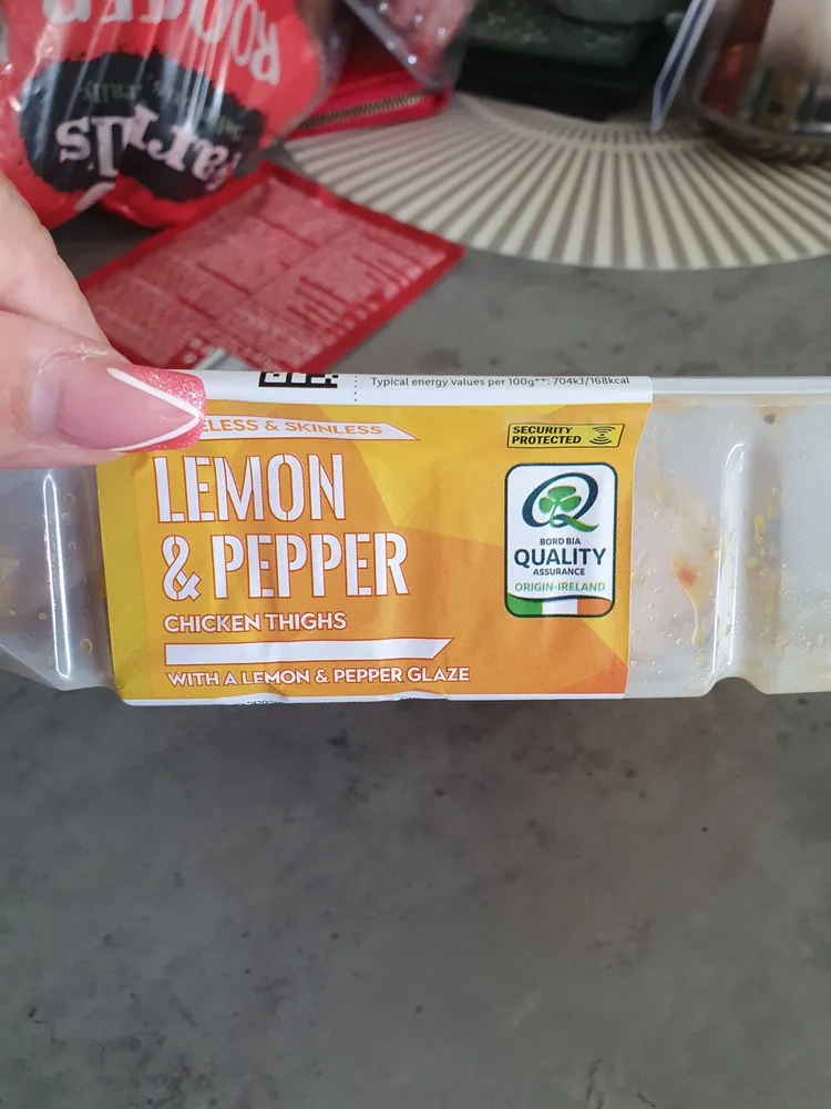 lemon and pepper chicken tighs