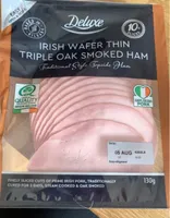 Irish wafee thin truple oqk smaoked ham