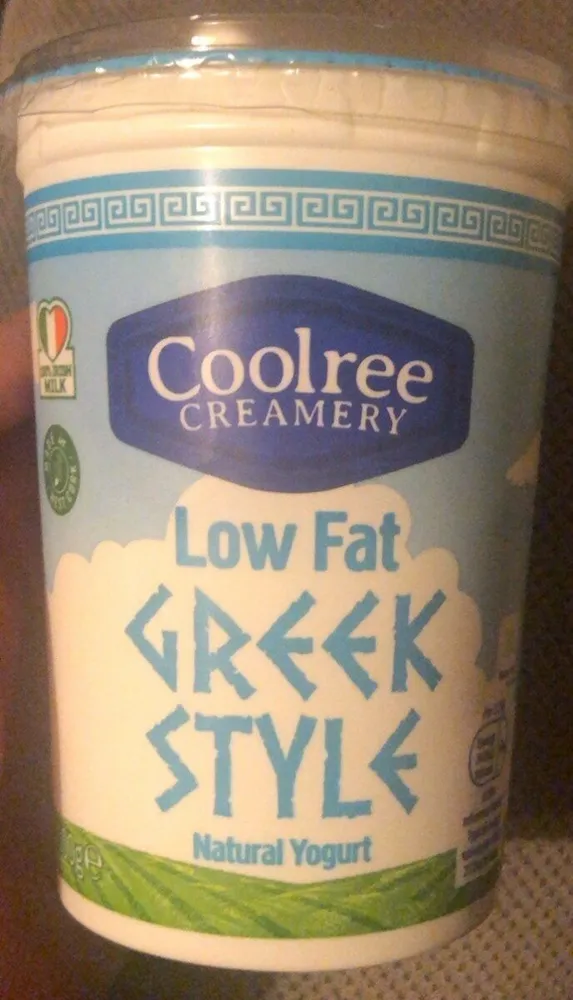 Greek style natural yoghurt