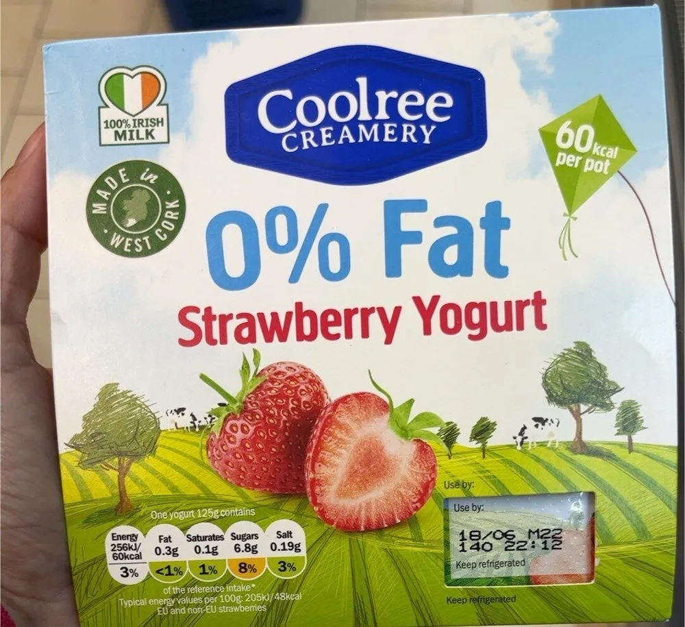 Strawberry yogurt