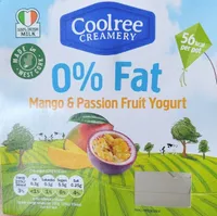 0% Fat Mango & Passion Fruit Yogurt