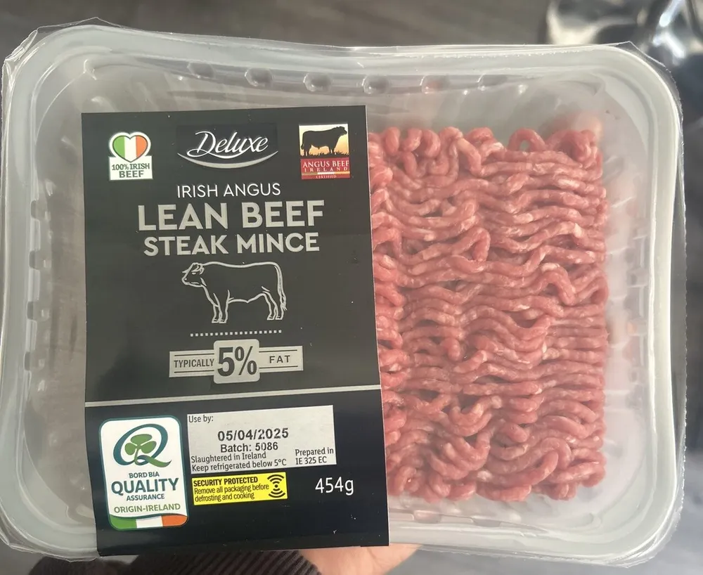 Irish Angus Lean Beef Steak Mince