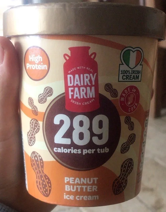Peanut butter ice cream