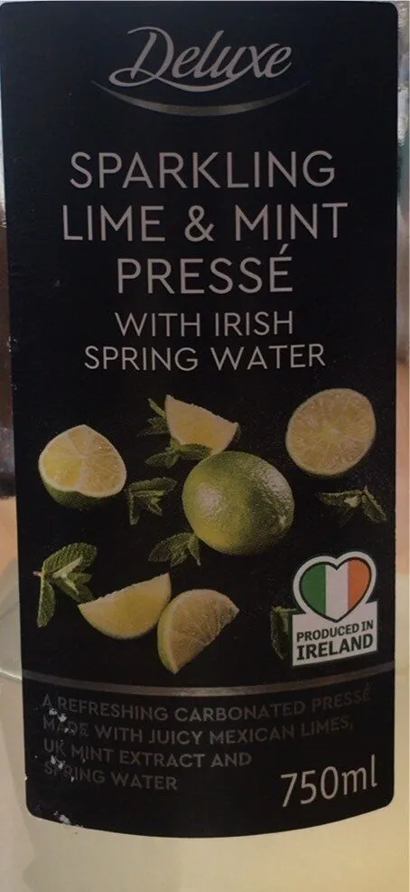 Sparkling lime & mint presse