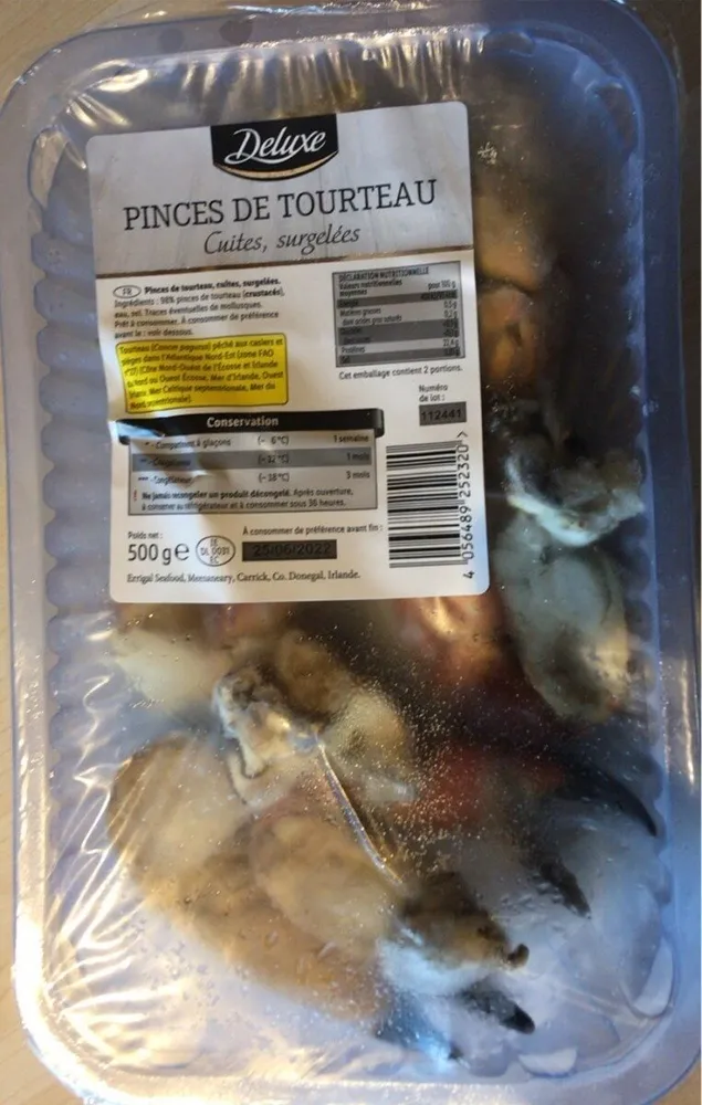 Pinces de tourteau