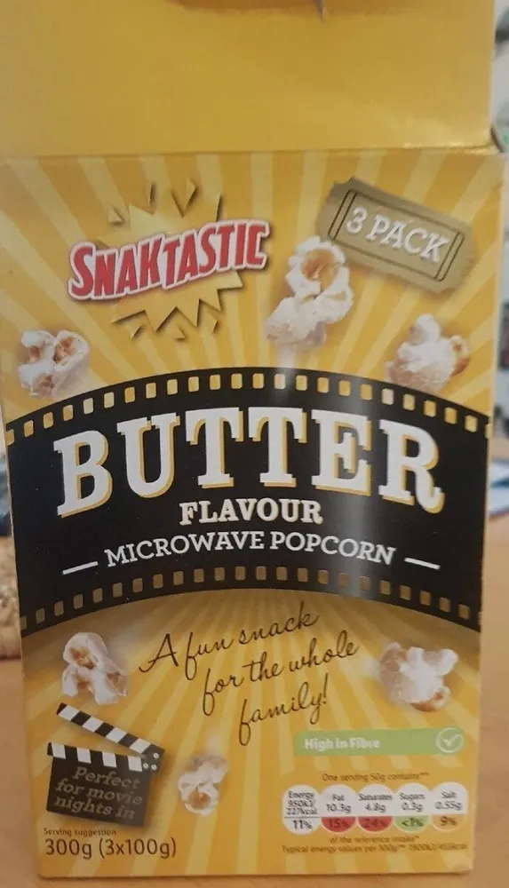 Butter popcorn.