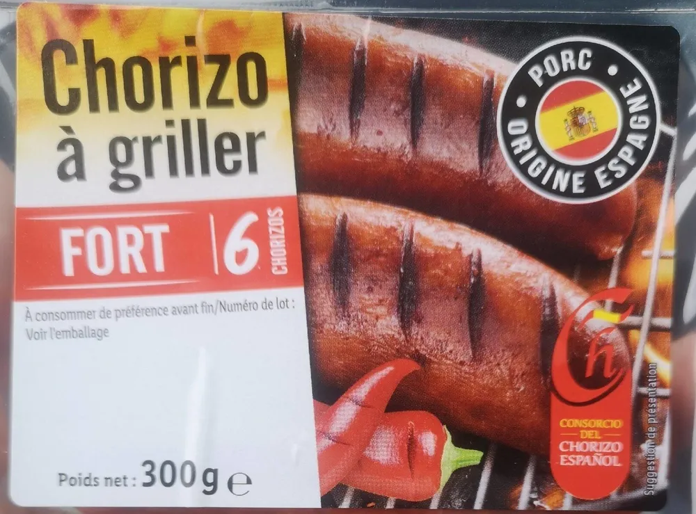 Chorizo à griller pimenté