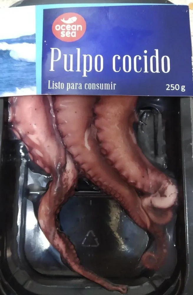 Pulpo cocido