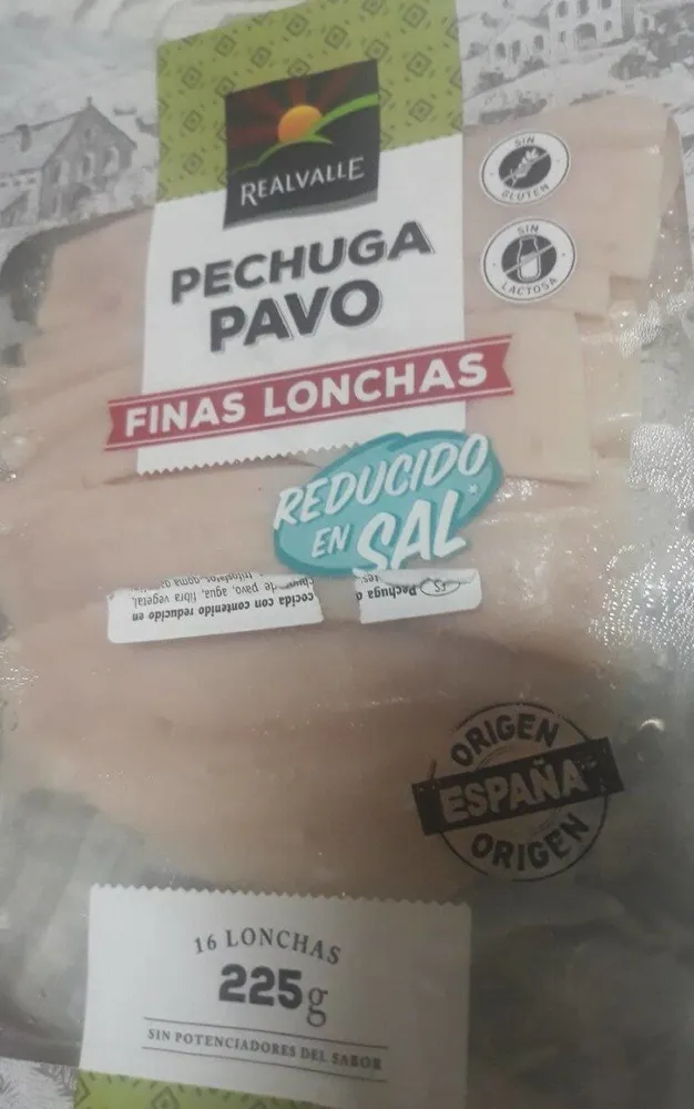 PECHUGA PAVO FINAS LONCHAS REDUCIDO EN SAL