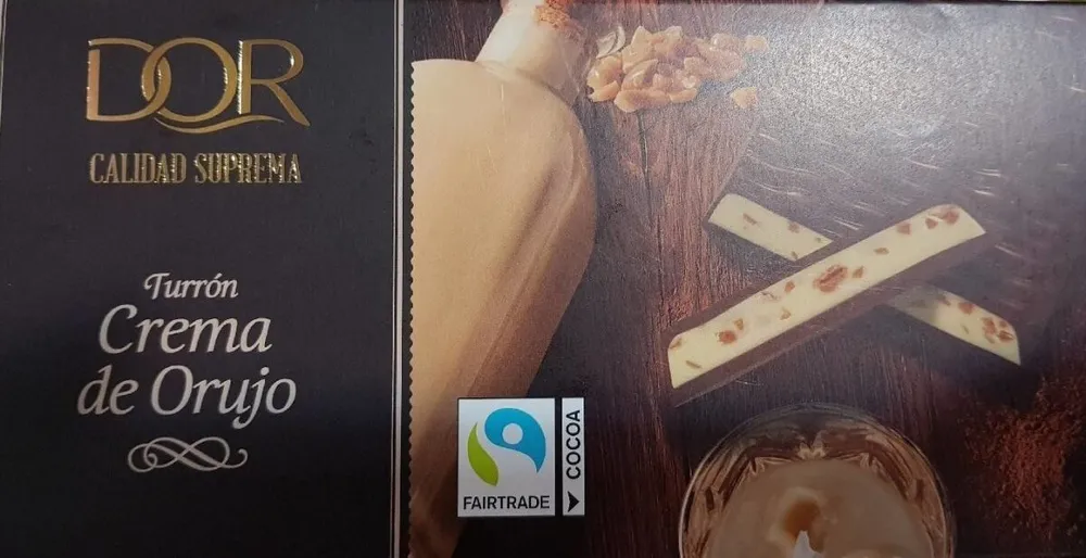 Turrón crema de orujo