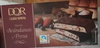 Turrón arándanos y fresa