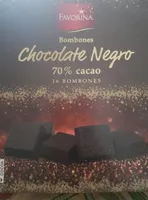 Bombones chocolate negro 70% cacao